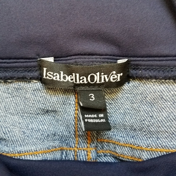 Isabella Oliver Maternity Straight Leg Jeans - Picture 6 of 10